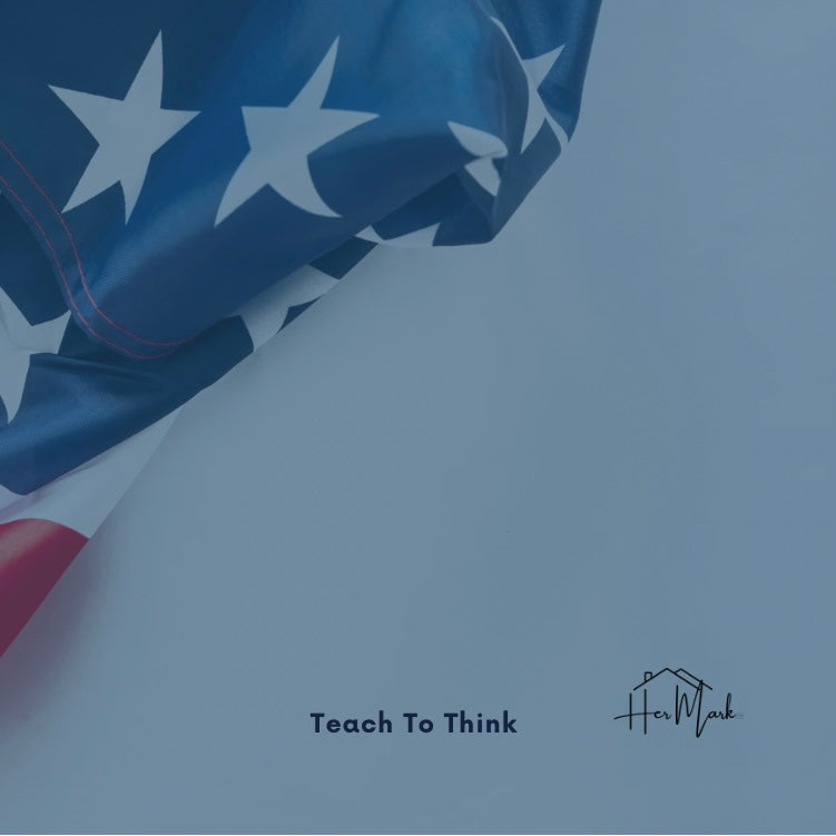 Patriotic Homeschool Post-It® Notes | Her Mark Home™